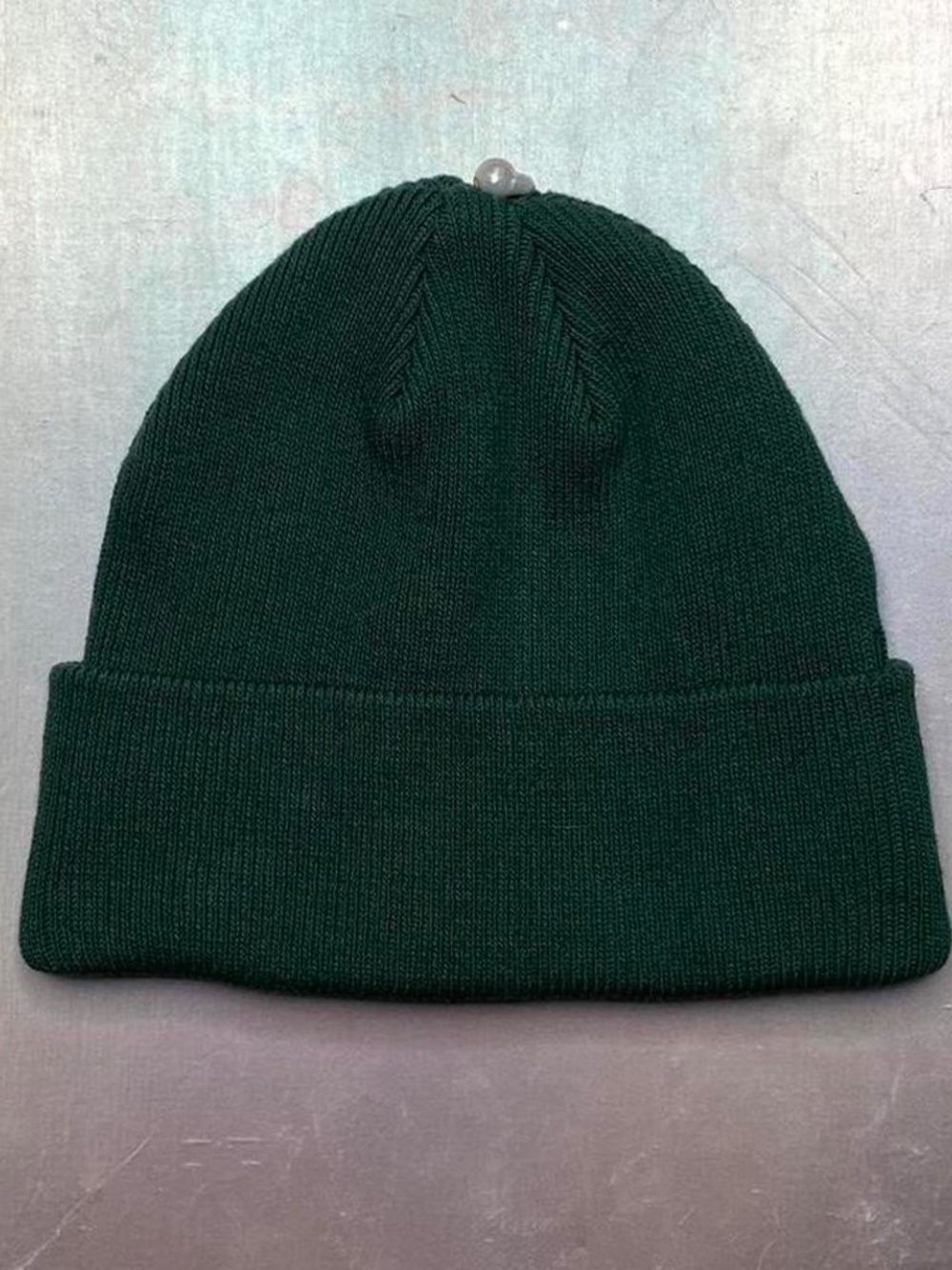 Donni emerald green pearl beanie